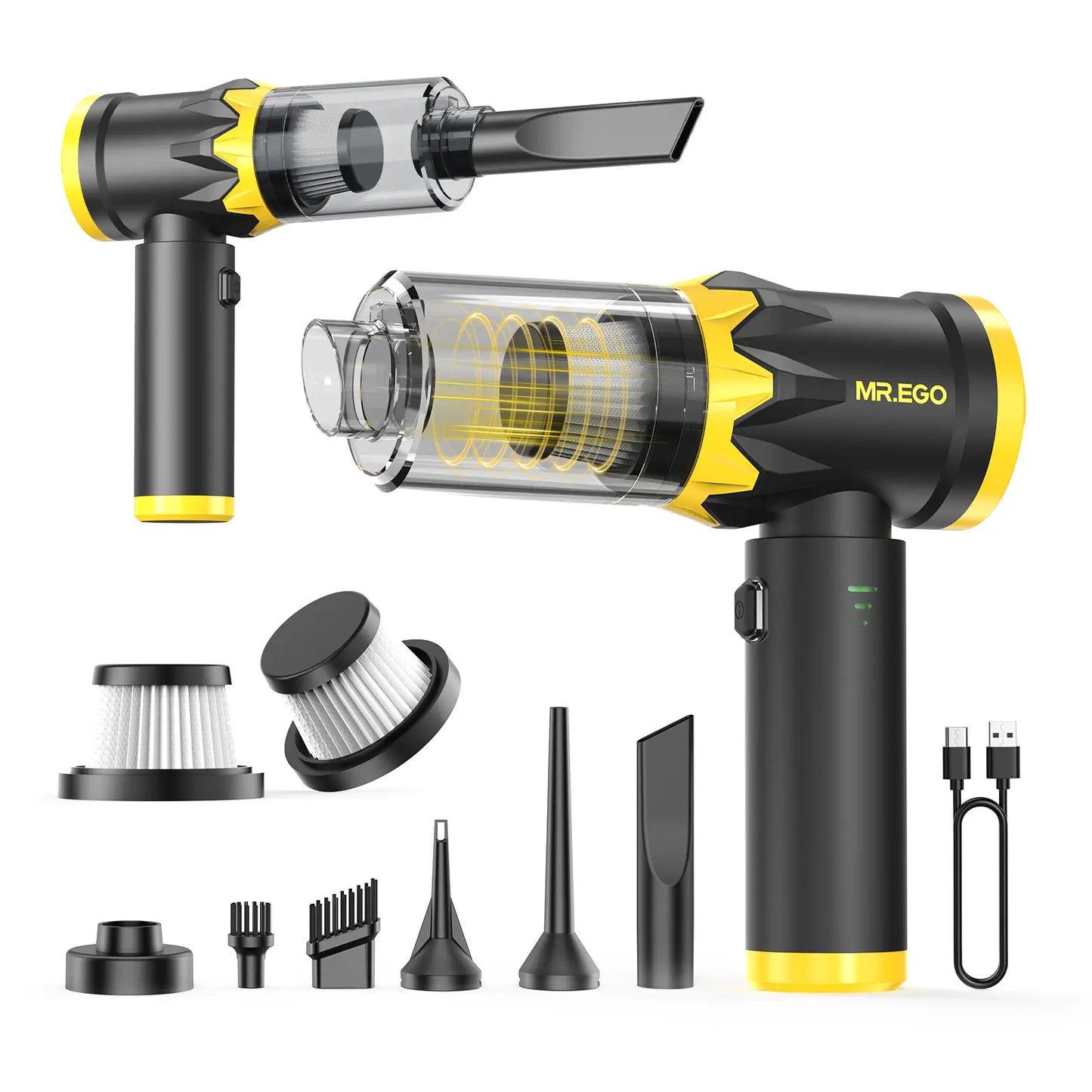 MR.EGO G2 Cordless Car Vacuum🚗