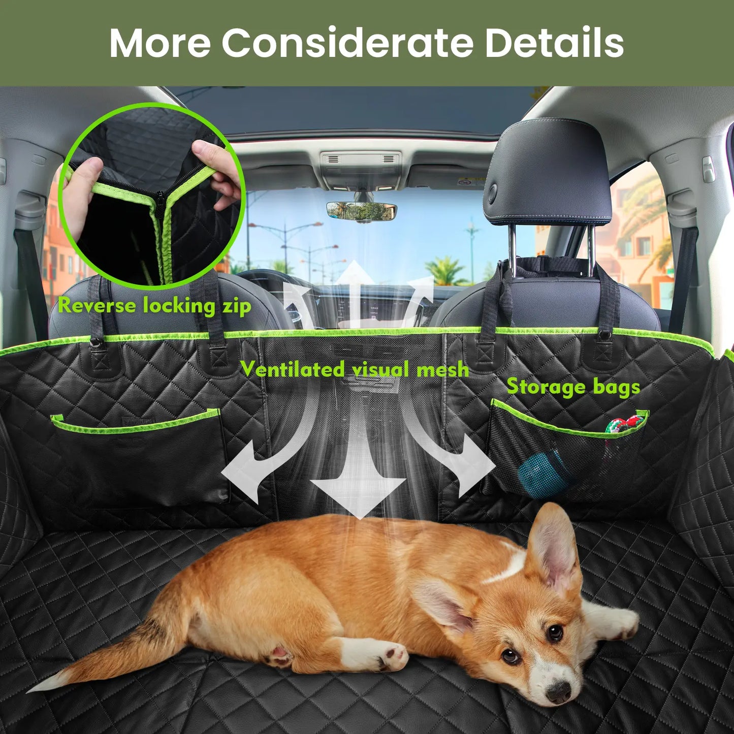 Dog Car Seat Cover 🐶🚗💦