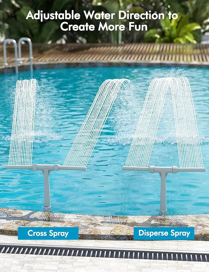 Poolhacker Pool Waterfall Fountain🏊💦