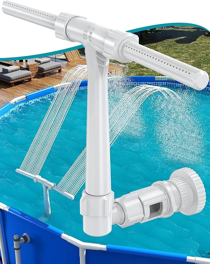 Poolhacker Pool Waterfall Fountain🏊💦