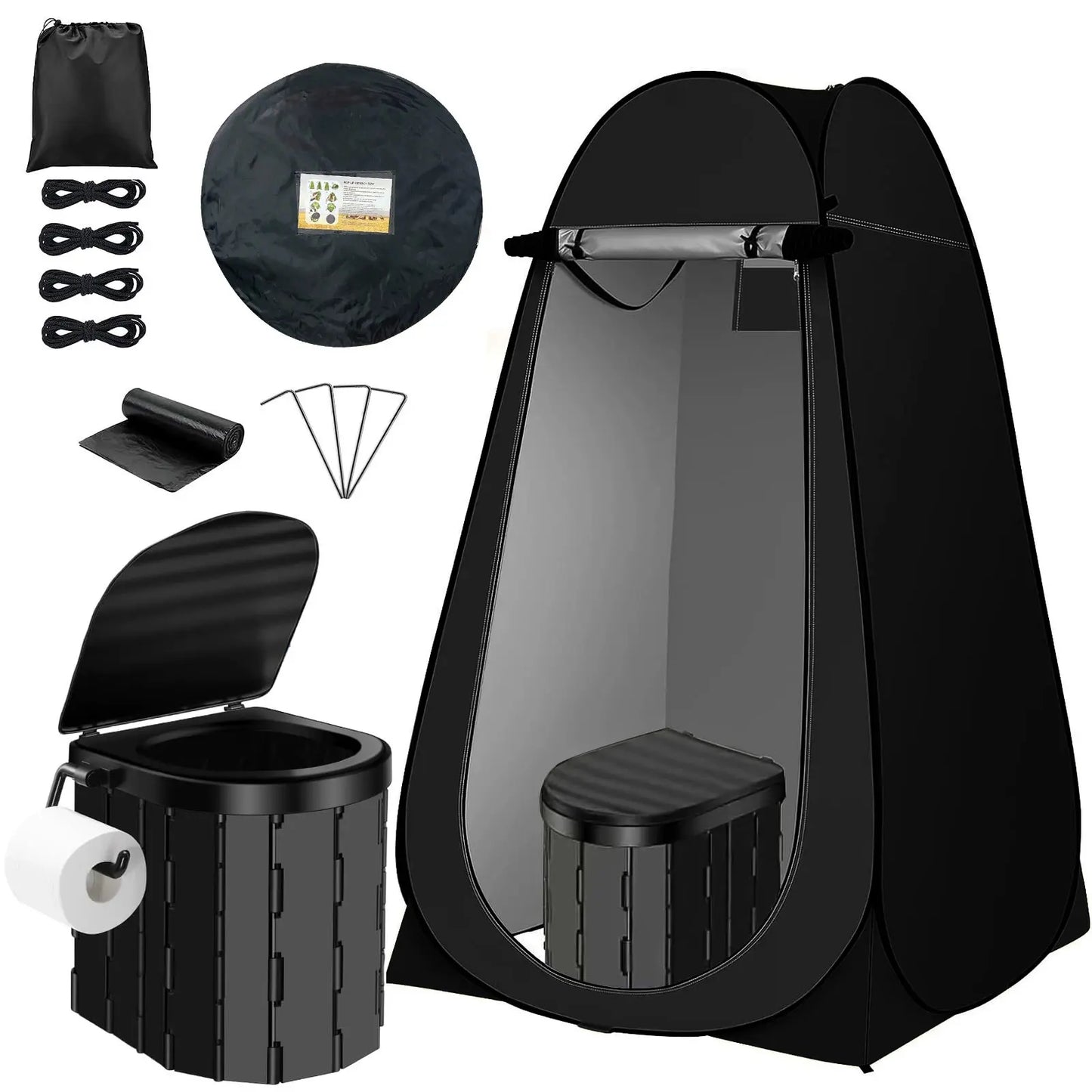 Pop-Up Privacy Shower Tent 🚿🏕️🛡️