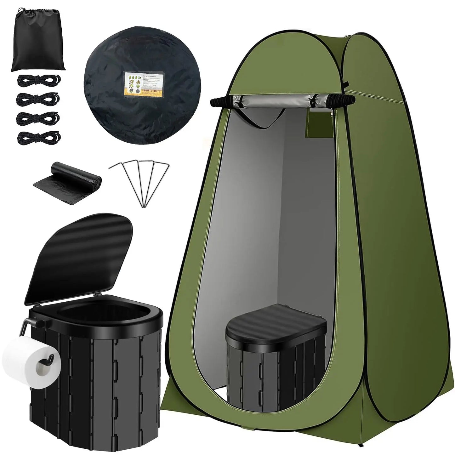 Pop-Up Privacy Shower Tent 🚿🏕️🛡️