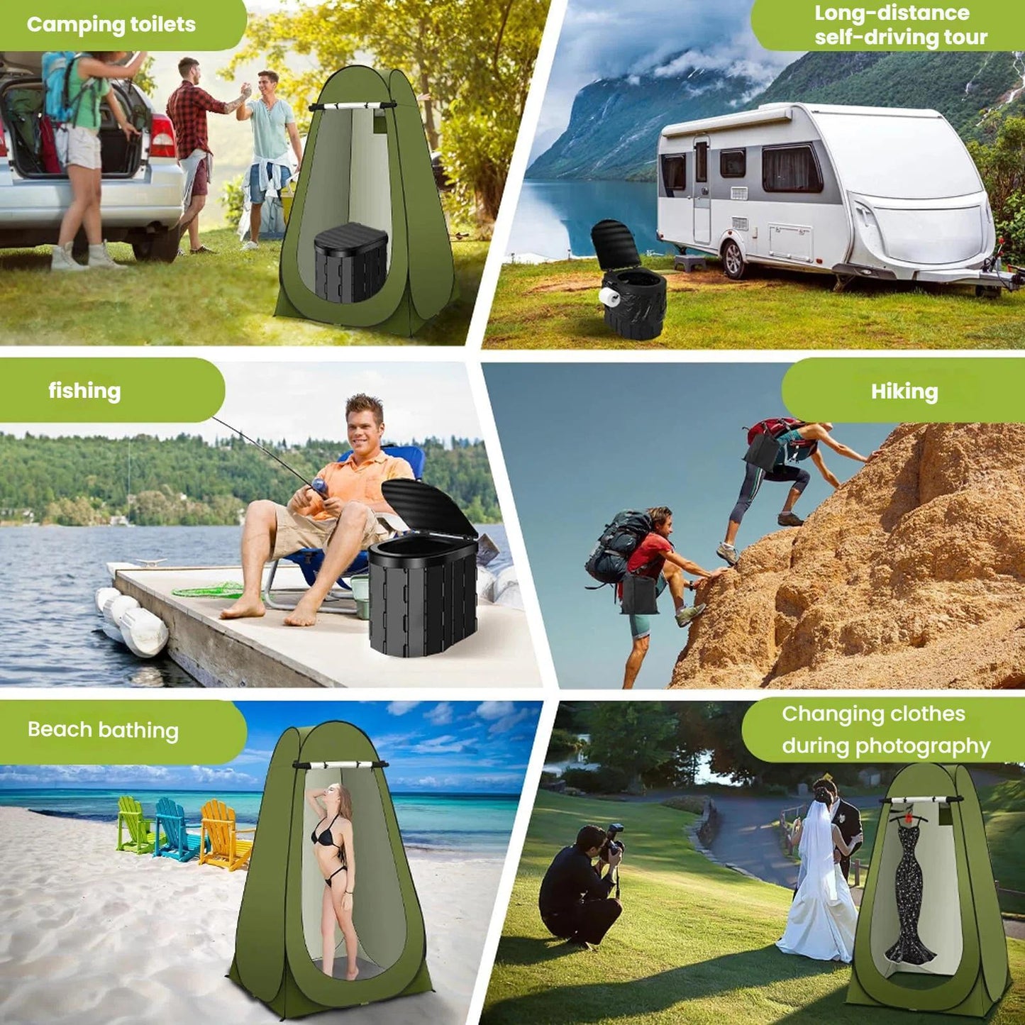 Pop-Up Privacy Shower Tent 🚿🏕️🛡️