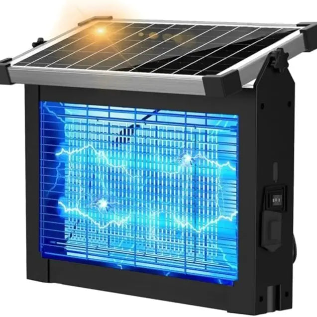 ZeChuan Solar Bug Zapper – 4500V, Solar &USB, Waterproof, Covers Half an Acre 🦟🔋