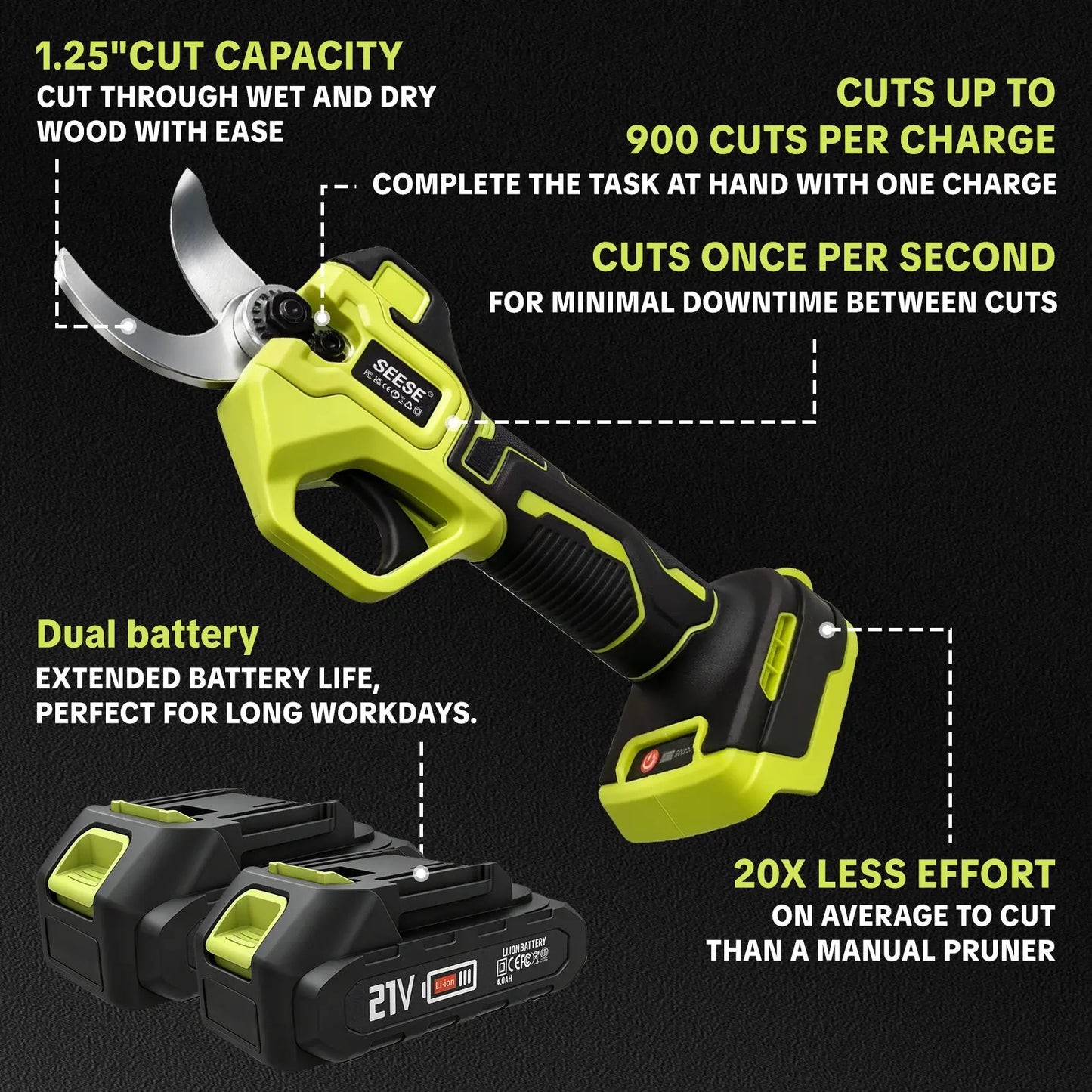 Electric Pruning Shears ✂️🌿