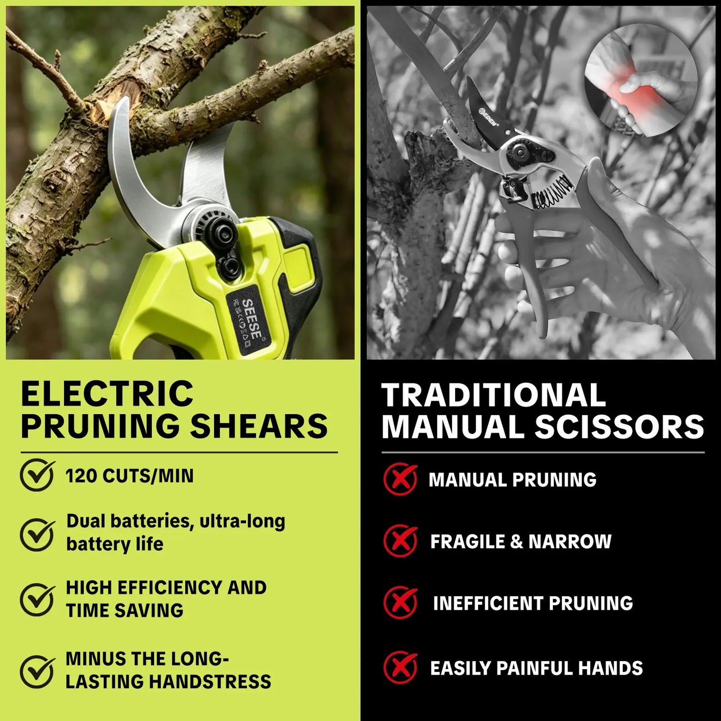 Electric Pruning Shears ✂️🌿
