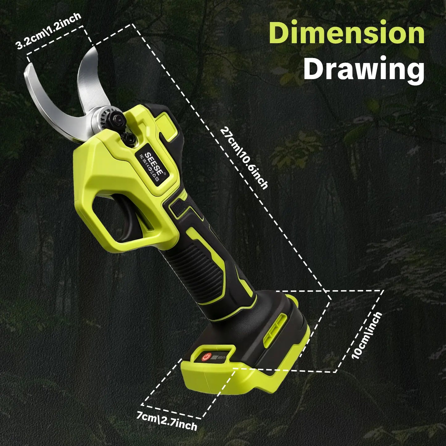 Electric Pruning Shears ✂️🌿
