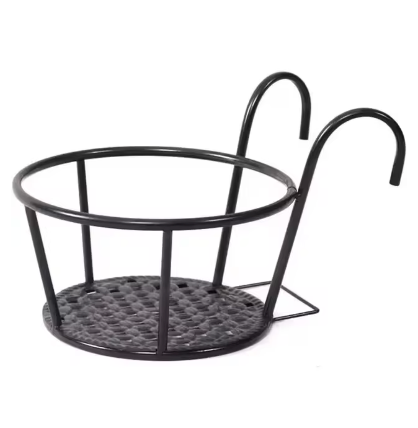 Iron Metal Hanging Plant Basket – 2-Pack, Wall-Mounted, Rust-Resistant 🌿🪴