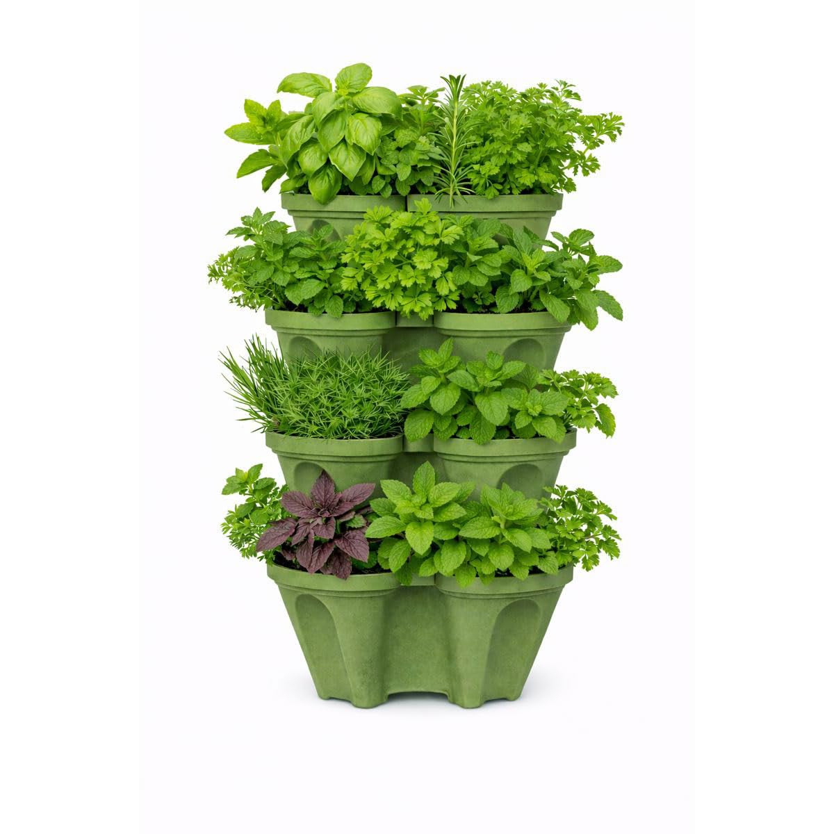 Vertical Planter Tower – Grow 16 Plants in Just 1 Square Foot, Self-Watering🌱🍓