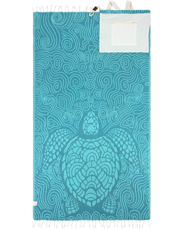 2-in-1 Towel & Backpack Combo – 100% Organic Cotton, Sand-Resistant, Quick-Drying 🏖️🎒