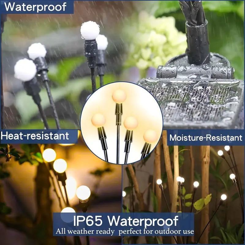Solar Firefly Lights for Outdoor 💡☀️