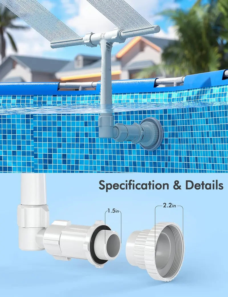 Poolhacker Pool Waterfall Fountain🏊💦