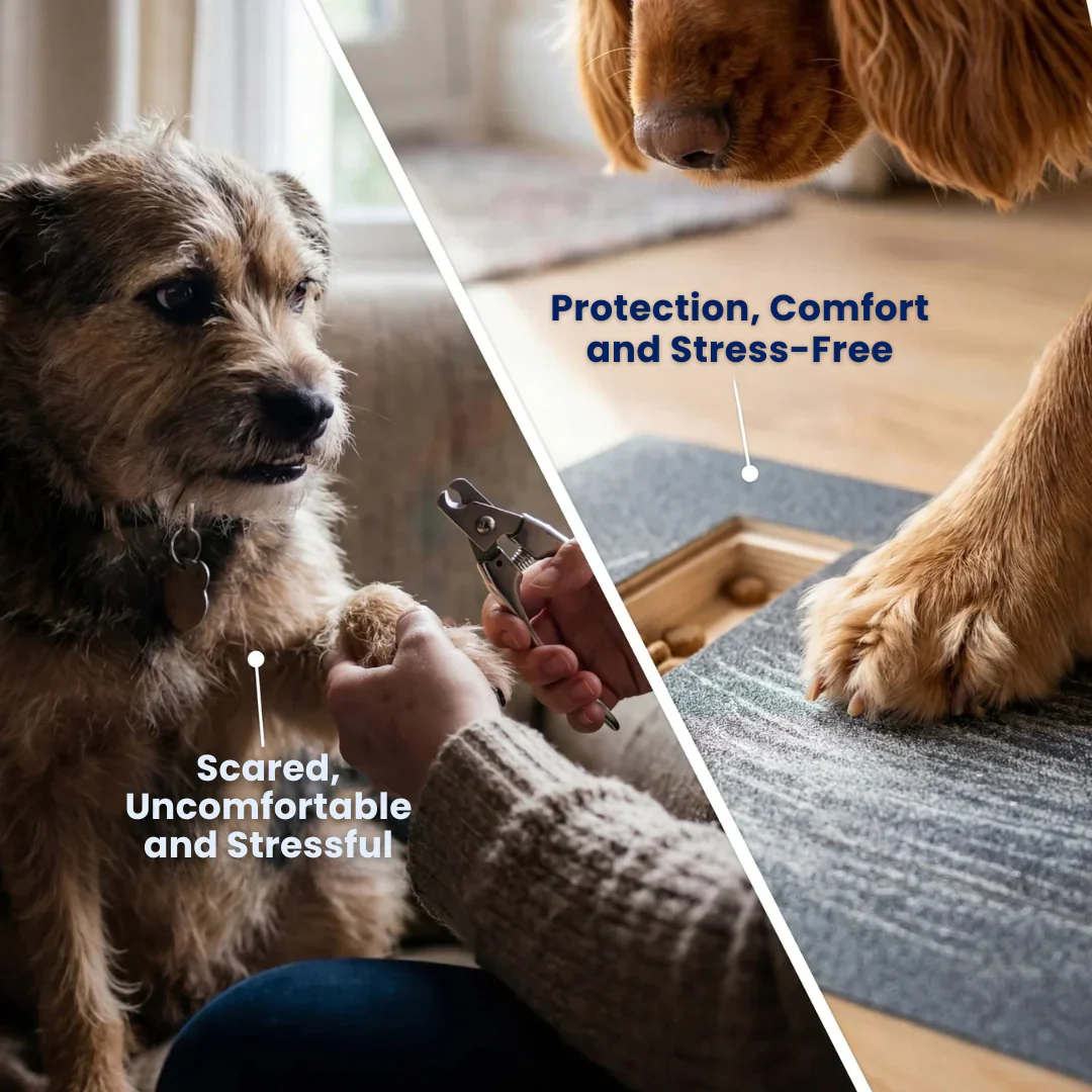 Dog Nail File Board – No Clippers, No Stress, Playtime Trimming 🐾🦴